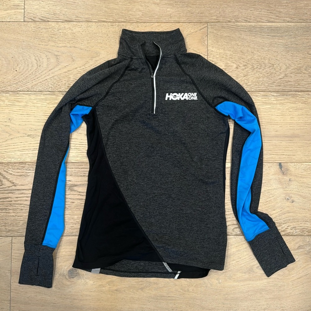 Hoka running long sleeve technical shirt. Size small.